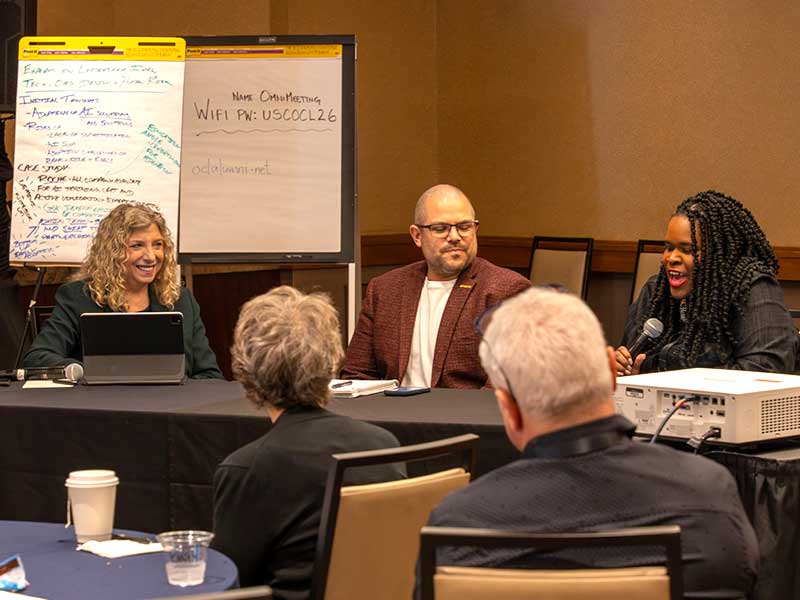Members of the OCL Alumni Council during the inaugural OCL Alumni Impact Summit.